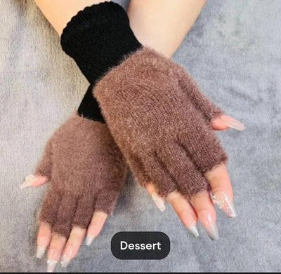 Fingerless Winter Gloves